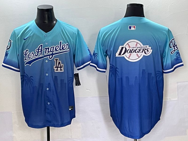 Men 2025 Los Angeles Dodgers Blank Blue Game Nike MLB Jersey style 62624->los angeles dodgers->MLB Jersey